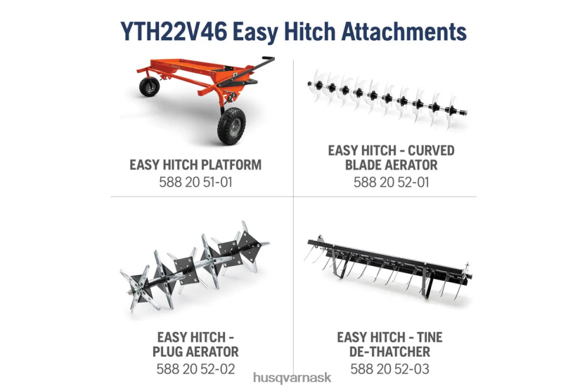 Husqvarna yth21546 ZVF08J47 nástrojov