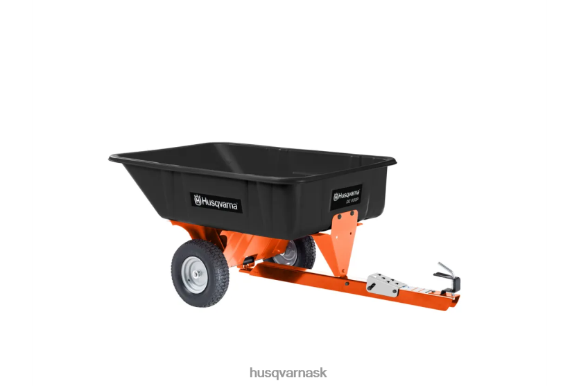 Husqvarna 10 cu. ft poly otočný vyklápací vozík ZVF08J435 nástrojov